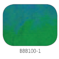 Baoli Dichroic glasplaatje COE90, 1 mm dik. Nummer 100, geen patroon, trapeziumvorm