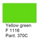 Glasverf, dekkend geel-groen, F 1116, 100 gram