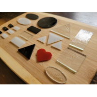 Verrassingspakket voorgesneden Baoli glas COE90 (mix-bag)