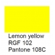RGF 102 Meissner Palette, citroengeel, 100 gram