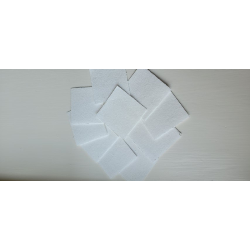 Biosoluble fibre scheidingsmateriaal 7 x 7 cm, 1 mm dik