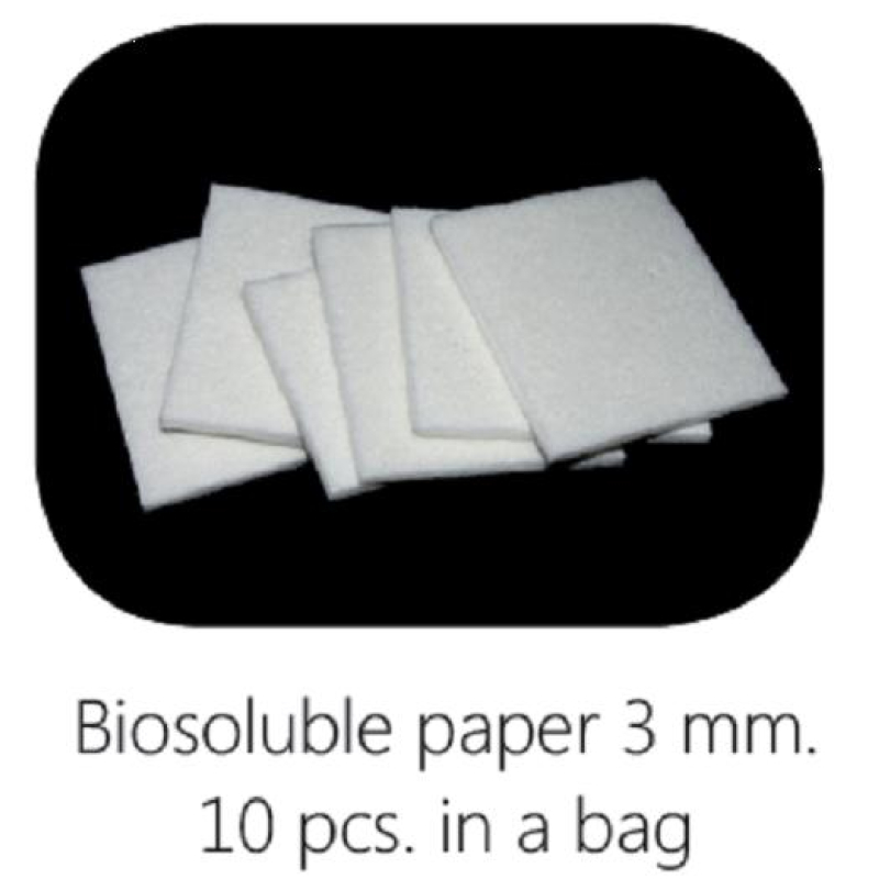 Biosoluble fibre scheidingsmateriaal 48 x 48 mm, 3 mm dik