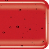 Baoli HotPot glas COE 90, transparant 20 x 18 cm rood Baoli HotPot glas COE 90, transparant 20 x 18 cm rood