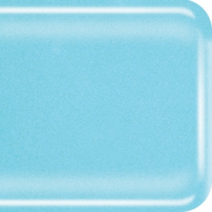 Baoli HotPot glas COE 90, opaal 10 x 9 cm blauw Baoli HotPot glas COE 90, opaal 10 x 9 cm blauw