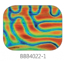Baoli Dichroic glasplaatje COE90, regenboogpatroon 4022, 1 mm dik Baoli Dichroic glasplaatje COE90, regenboogpatroon 4022, 1 mm dik
