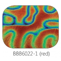 Baoli Dichroic glasplaatje COE90, regenboogpatroon 6022, 1 mm dik Baoli Dichroic glasplaatje COE90, regenboogpatroon 6022, 1 mm dik