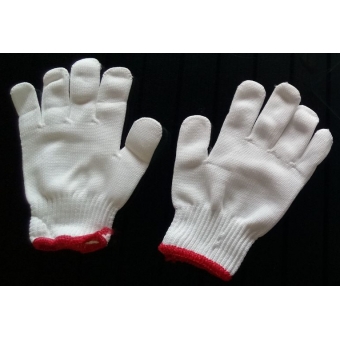 Paar warmtebestendige handschoenen