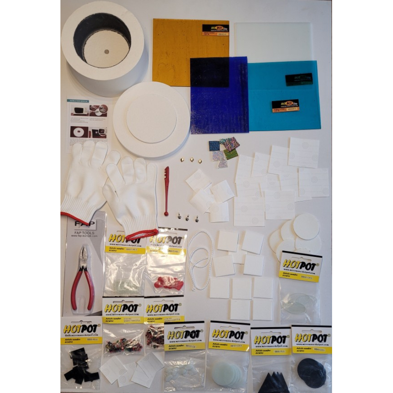 HotBox startpakket 3, XL inclusief een Hotpot Large, met zeer veel toebehoren.